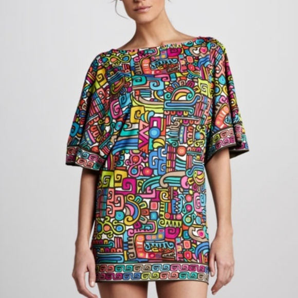 Trina Turk Other - Trina Turk Maya Cold Shoulder Swim Cover Up Dress